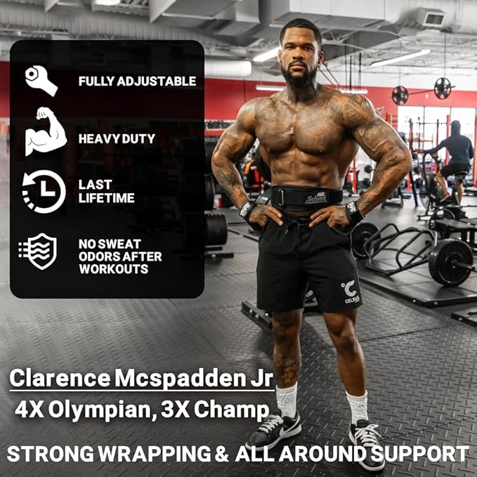 Schiek Sports Model 1907 Platinum Edition Ultimate Grips - 3 in 1 Weight Lifting Straps Wrist Wraps and Grip Pads - Secure Non Slip Control and Comfort for Strength Training