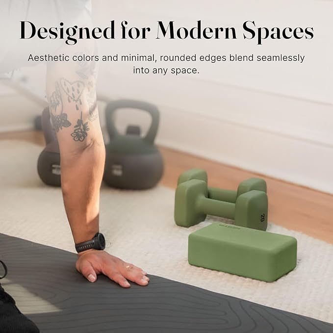 WeGym Yoga blocks with Anti-Slip, Comfortable Grip, Sturdy Sides for Secure Workouts at Home, for Yoga, and Pilate Training