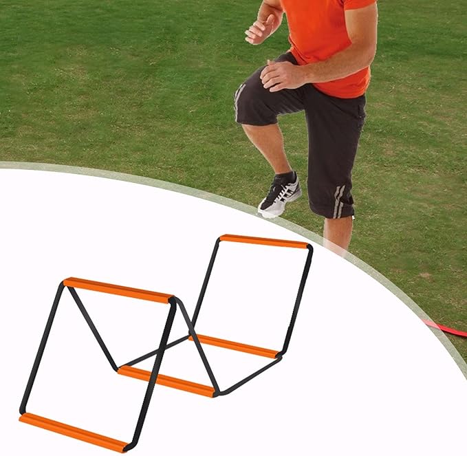 Agility Ladder Football Footwork Ladder Balance Foldable Agility Training Equipment Speed Ladder for Outdoor Sports Workout