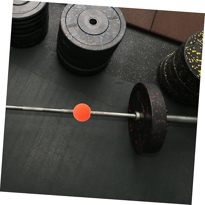 YARNOW Silicone Barbell Grips for Weight Lifting Non Slip Hand Covers for Dumbbells Compact Fitness Accessories for Muscle Growth and Easy Installation for Gym Training