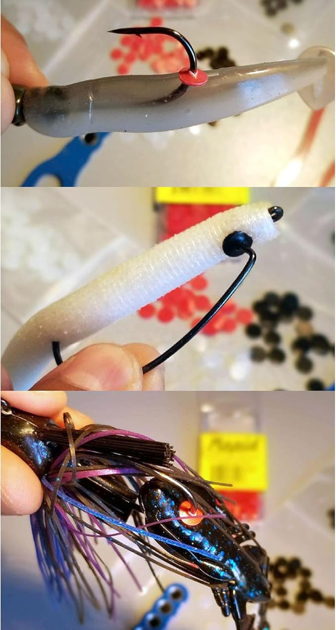 Rapid Fishing Hook-All Micro Replacement Discs (Pack of 100) Translucent 3/16"