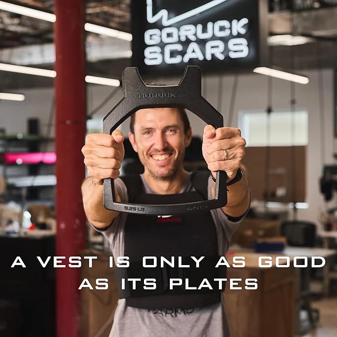 GORUCK Rucking Weighted Vest for Men and Women - Ergonomic Design for Walking, Running, and Weight Loss Training - Adjustable Weighted Vest with Strorage Pocket