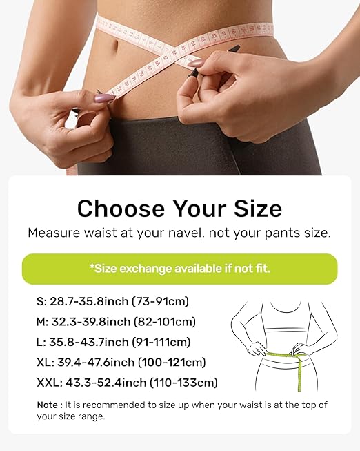 Rakiie Lower Back Brace for Women, Back Belt Support for Men with 8 Stays, Soft Lumbar Support with Full Protection, Orange Size M