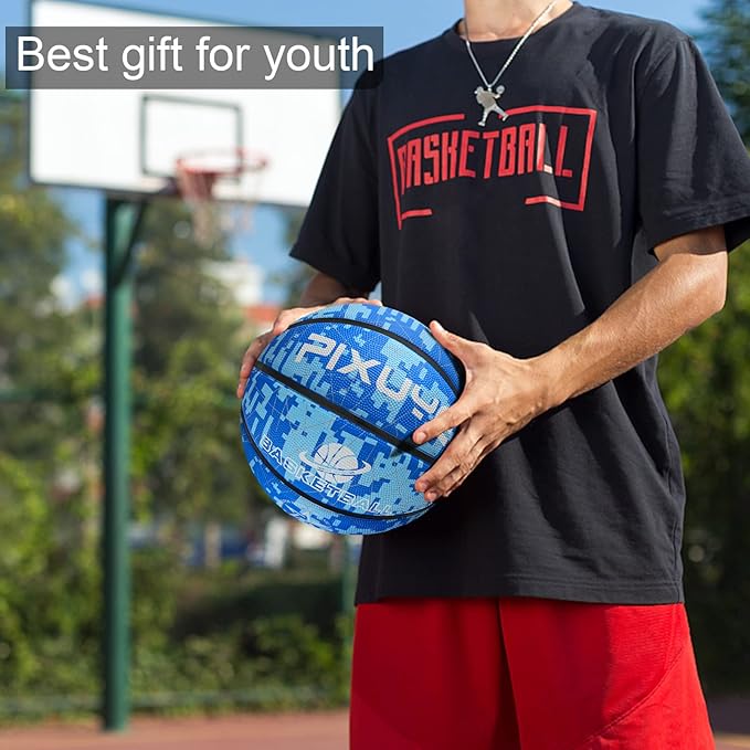 Kids & Adult Basketball - Size 3 (22") & 5-7 (27.5"-29.5'') for Indoor/Outdoor/Pool Play & Training