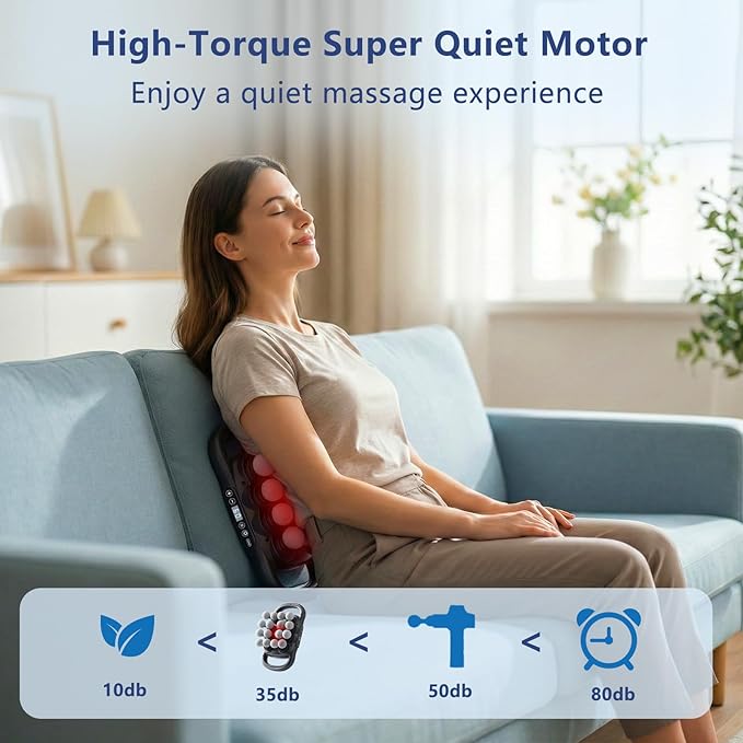 16 Head Massage Gun Deep Tissue, Multi Head Massage Gun, with 9 Modes & Levels,10 Replaceable Massage Heads Included, Body Muscle Pain Relief, Wireless and Portable, Black