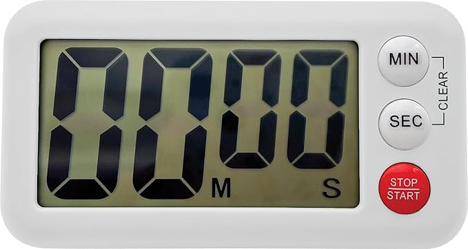 Teacher Created Resources White Magnetic Digital Classroom Timer (TCR21040)