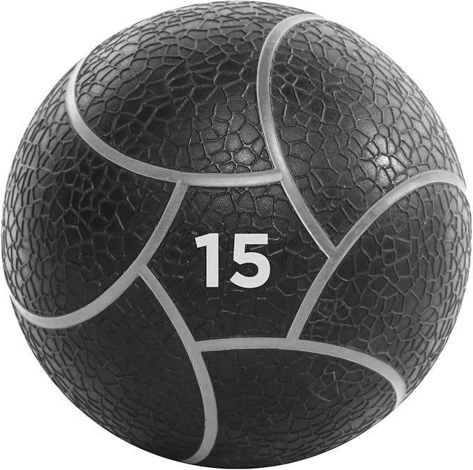 Power Systems 10" Elite Power Medicine Ball - Gray/Black