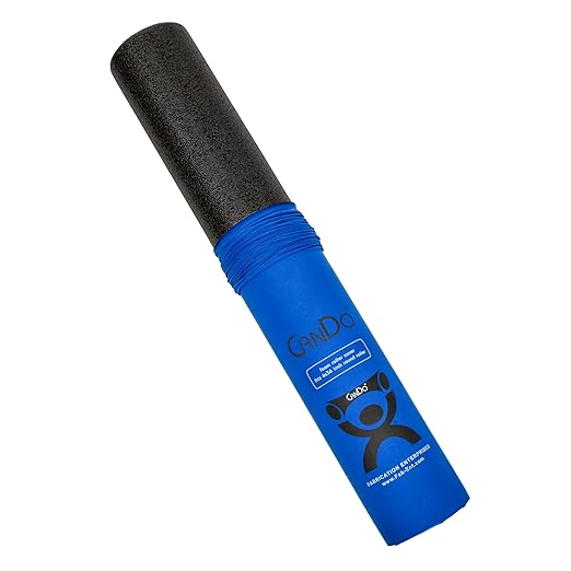 CanDo Foam Roller Cover, Accessory, Cotton Cover for 4" X 36" Half-Round
