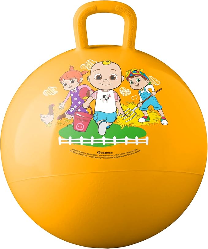 Hedstrom Cocomelon Hopper Ball, Jumping Ball for Kids, 15 Inch (55-7548)