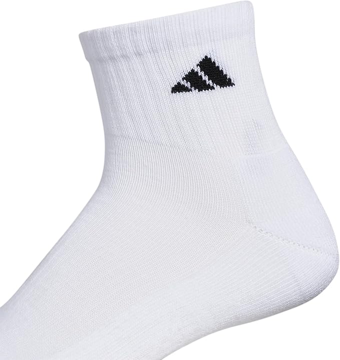 adidas Men's Athletic Cushioned 6-Pack Quarter