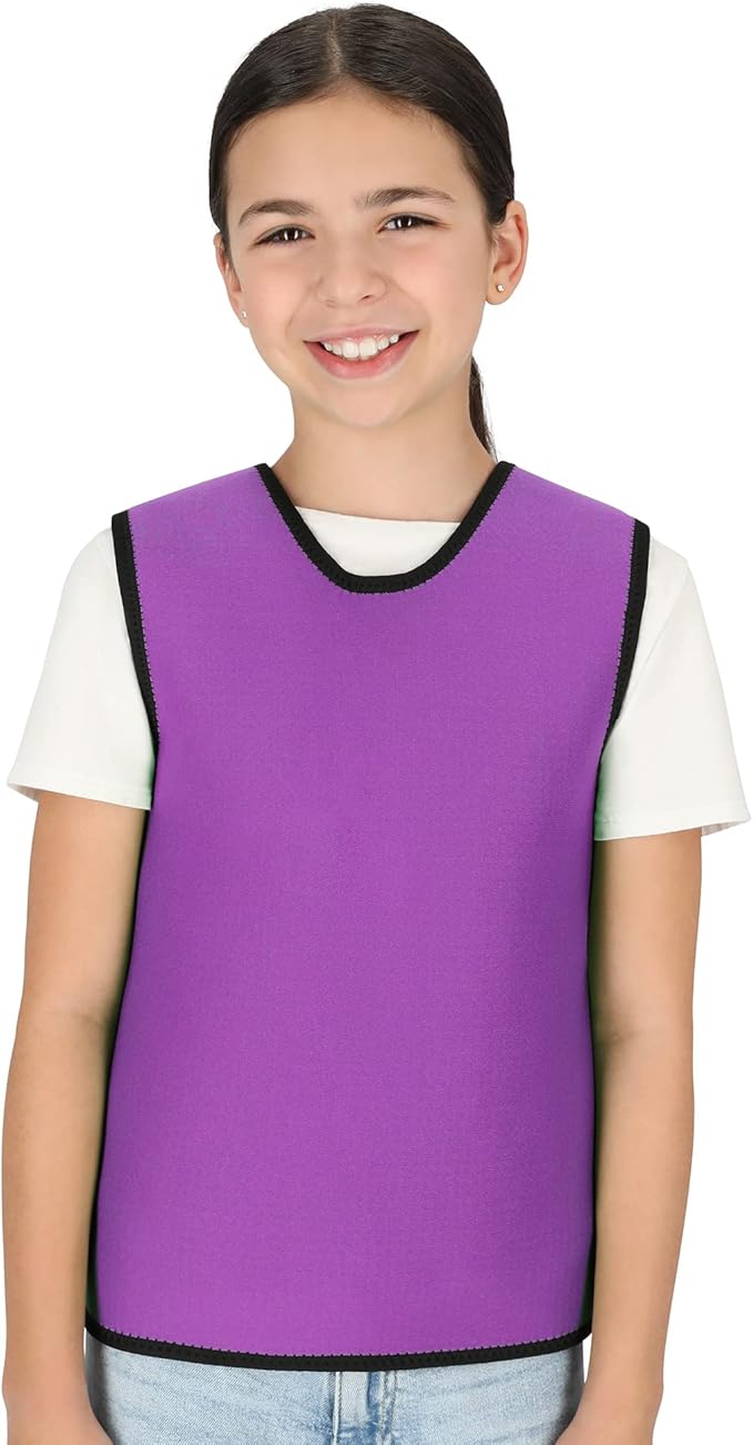 Special Supplies Sensory Compression Vest Deep Pressure Comfort (Purple, Meduim)