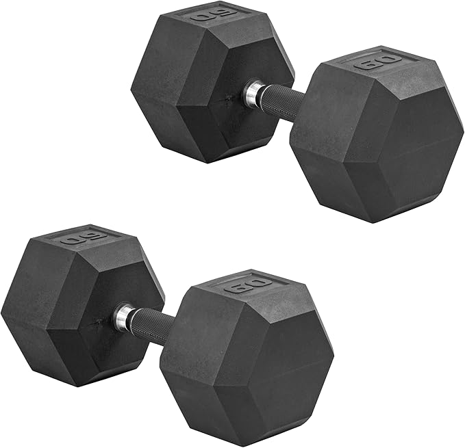 CAP Barbell Coated Dumbbell Weight | Multiple Options Pairs & Sets