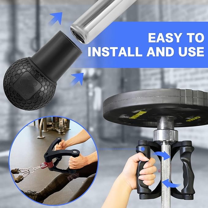HXD-ERGO Double D Handle for Cable Machine - Ergonomic Row Handle Cable Attachment - Triangle V Bar Grip LAT PullDown Attachments for Home Gym