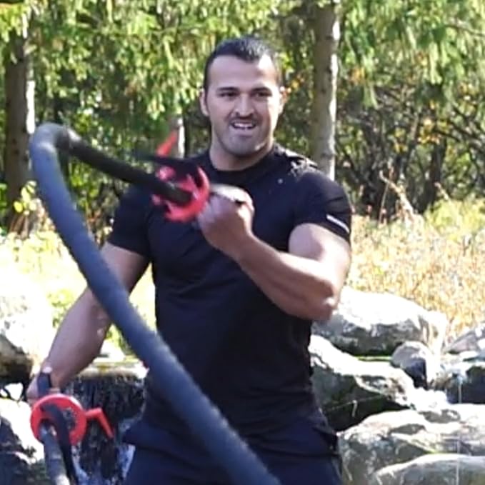Battle Gripz - Premium Hand Grip Accessories for Battle Ropes | 4 Versatile Gripping Options for Enhanced Strength Training