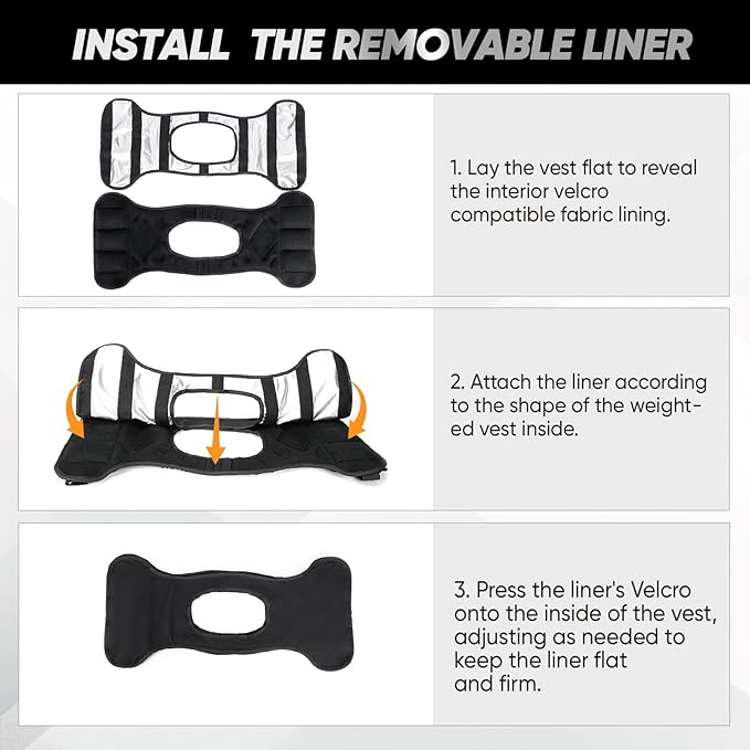 APEXUP Adjustable Weighted Vest, 4-10lb/12-18lb/20-32lb Vest with 6 Ironsand Weights and Large Pocket, Weight Vest for Men Women Strength Training, Running, Walking