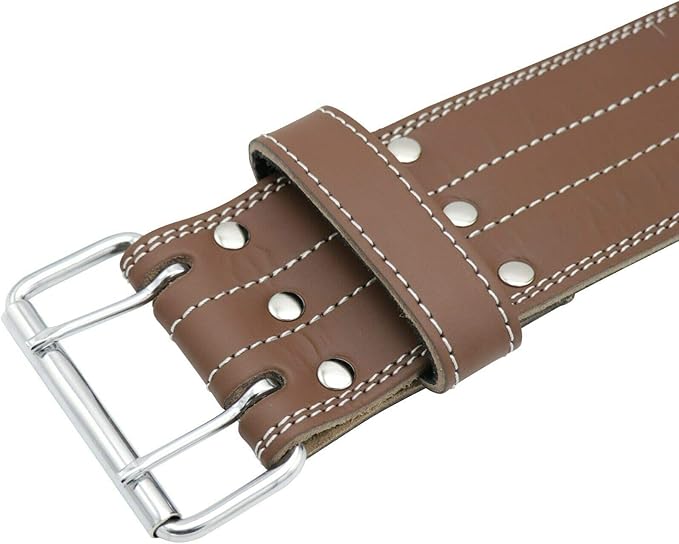 ChoCho Track 4" Power Weight Lifting Belt Gym Fitness Bodybuilding Back Support Heavy Workout