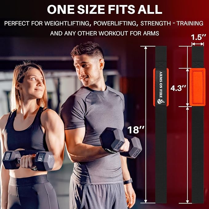 TECEUM Lifting Straps for Weightlifting Gym Strength Training - Wrist Straps with Neoprene Padded Cotton - Men & Women – Ideal for Powerlifting, Bodybuilding & Deadlifts