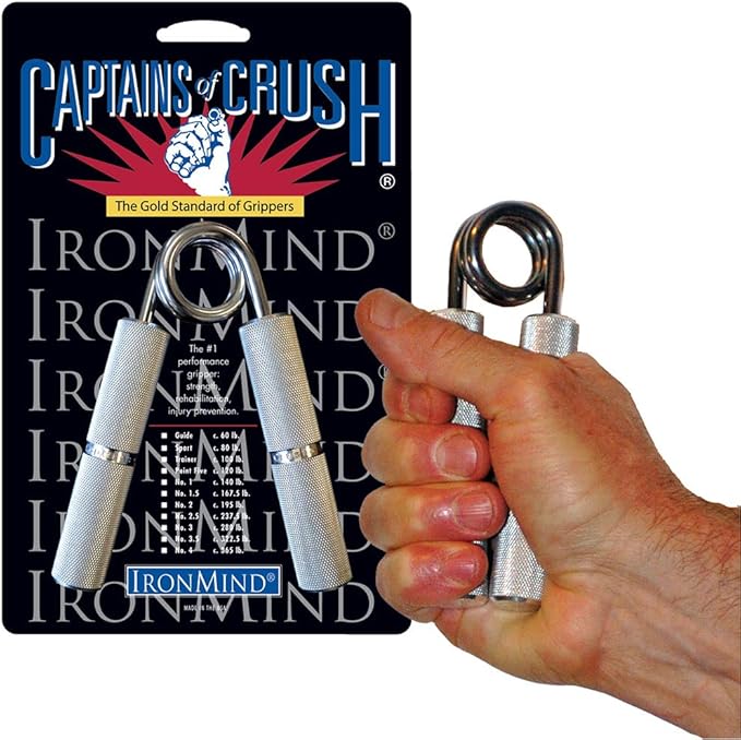 IronMind Captains of Crush Gripper | The Fastest Way to the Strongest Grip | The Gold Standard of Grippers | The Single Best Hand Strength Training Tool You Can Buy | Made in the USA