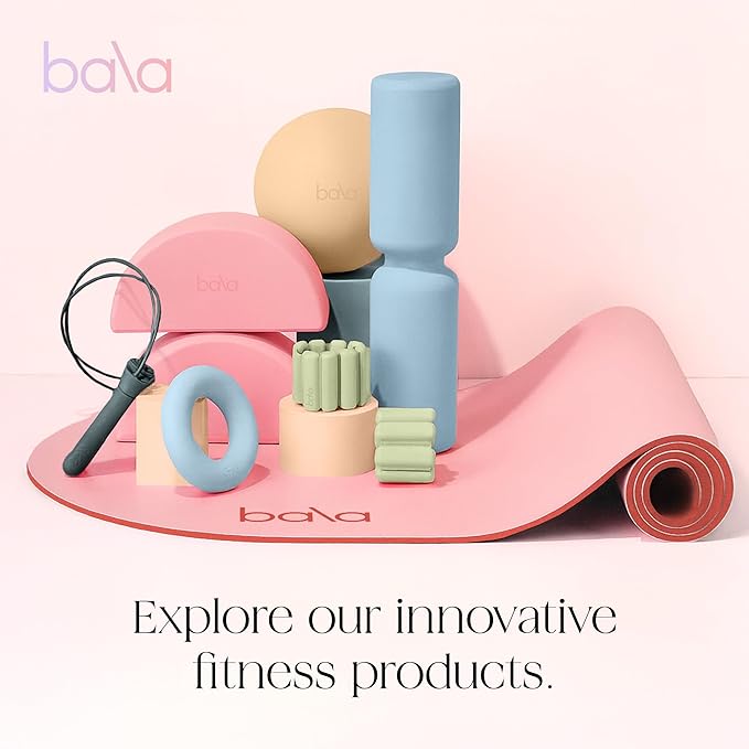 Bala Kettleball, Soft Kettlebell for Women - Kettlebells Strength & Core Training Equipment for Home Gym Workouts - Anti-Slip Grip Exercise Weights with Cushioned Impact-Resistant Base