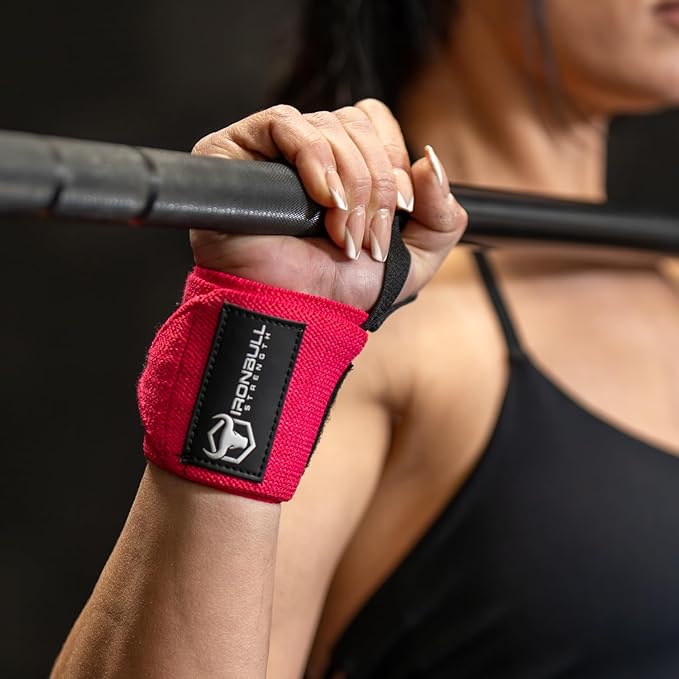 Wrist Wraps for Weightlifting (USPA & IPL Approved) - 18” Premium Quality Wrist Straps for Weightlifting - Weight Lifting Wrist Wraps with Thumb Loop - Best Gym Wrist Wraps for Lifting Weights, Curls & Dips - Lifting Wrist Wraps for Bench, Powerlifting...