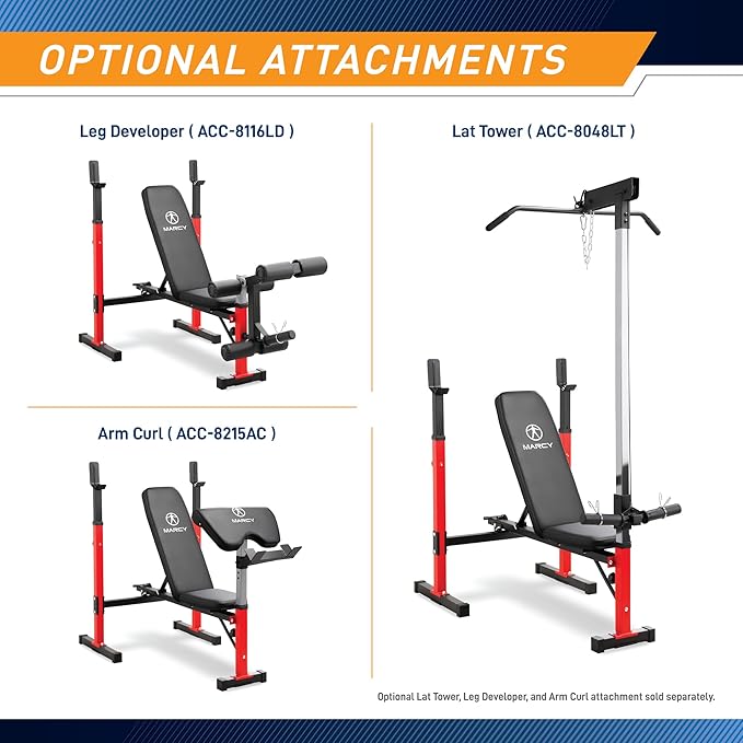 Marcy Weight Bench Accessory - Arm Curl ACC-8215AC