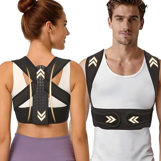 WNIEYO Posture Corrector for Women and Men Back Brace for Women Back Straightener for Effective Lower Back Pain Relief, Scoliosis, and Better Posture Support(XL)