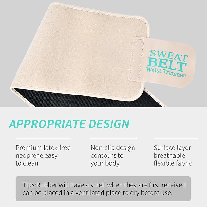 Lisacool Waist Trainer for Women Lower Belly Fat,Waist Sweat Band for Women,Belly Band Sweat Belt,Stomach Wrap,Body Shaper