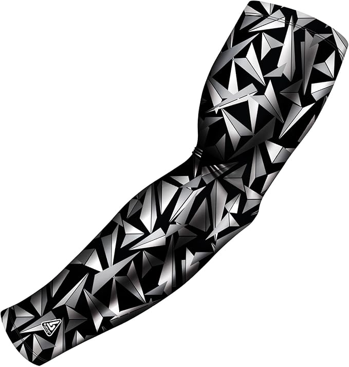 B-Driven Sports Sleeve Pro-Fit - Compression Arm Sleeve for Men & Women - Basketball & Volleyball Arm Sleeve - Single