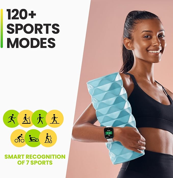Amazfit Renewed Bip 5 Smart Watch for Men & Women, Alexa Built-in, GPS, Bluetooth Call, 10-Day Long Battery, Refurbished Health Fitness Tracker, Smartwatch for Android Phone & iPhone(Black)