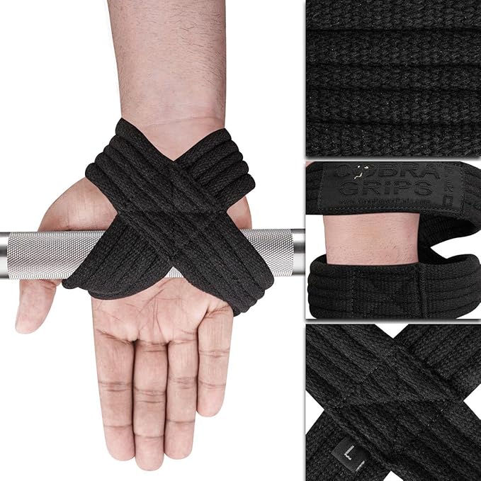 Deadlift Straps Figure 8 Loop Lifting Straps The #1 Choice for Power Lifters weightlifters workout Enthusiasts
