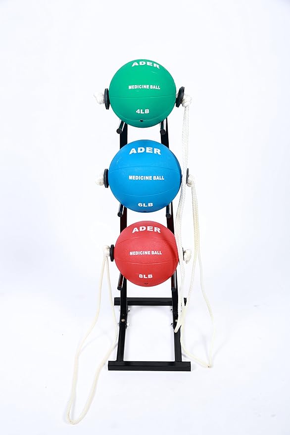 Ader Power Rope Medicine Ball Rack Hold 3 to 4 Balls
