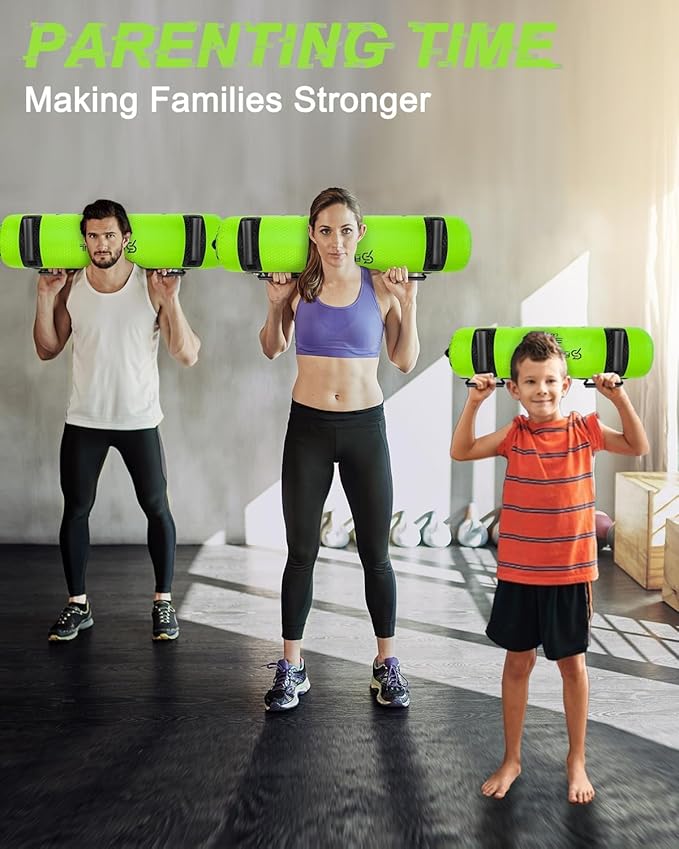 Aqua Bags for Workout 5-45lbs - Ultimate Core Water Weights Aqua Bag - Portable Stability Fitness -Stability, Core and Balance Training - Portable Fitness Equipment - Includes Three Bags