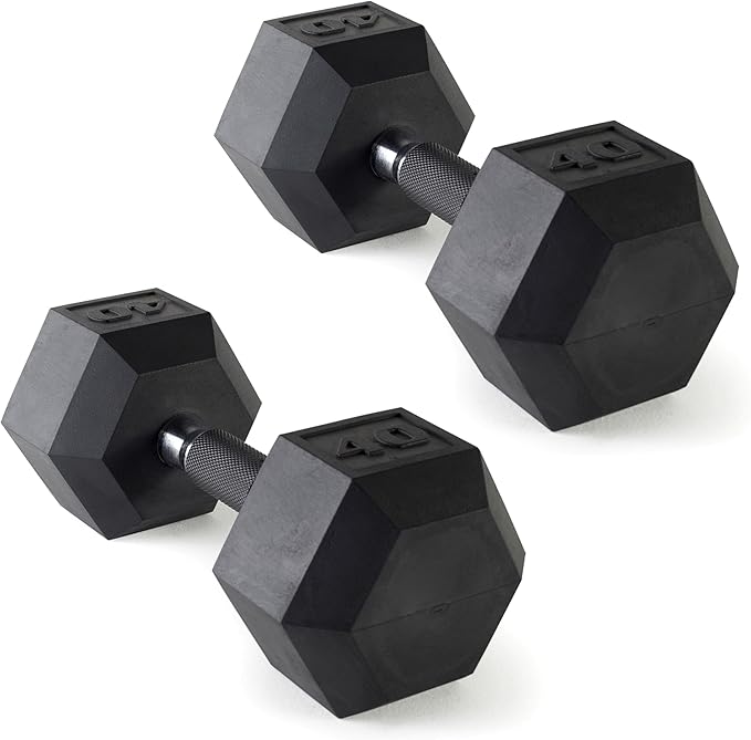 CAP Barbell Coated Dumbbell Weight | Multiple Options Pairs & Sets