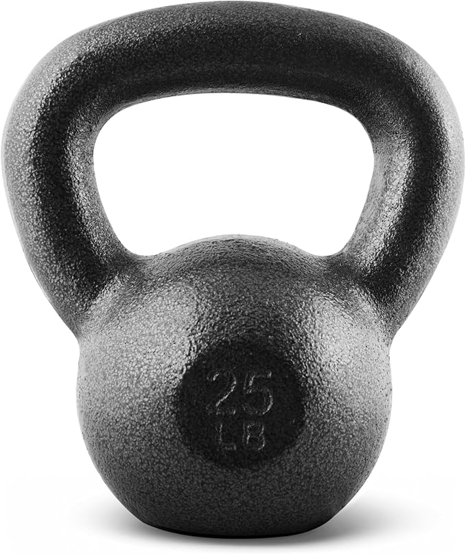 CAP Barbell Cast Iron Kettlebell - Coated Options, Singles and Sets, Multiple Weight Choices