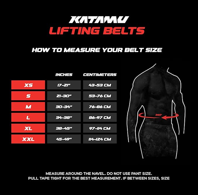 Katamu Premium Leather Lever Weightlifting Belt – Secure Steel Lever, Powerlifting Support for Deadlifts, Squats & Heavy Lifts - Be A Hero