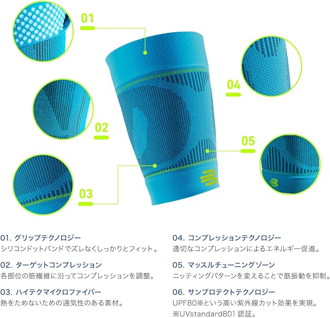 Bauerfeind Sports Compression Upper Leg Sleeves (1 Pair) - Thigh & HamstringCompression for Improved Blood Circulation