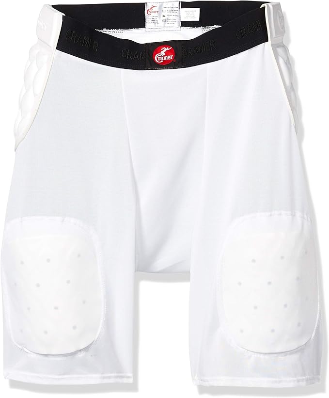 Cramer Classic 5-Pad Football Girdle, Youth Football Girdle with Hip