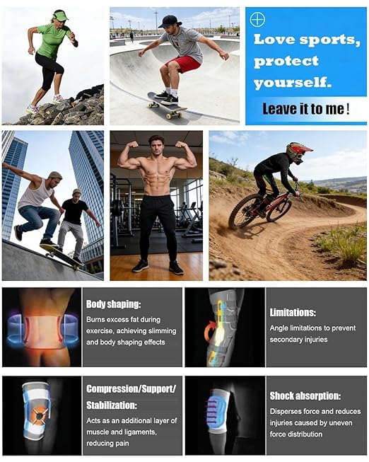 Bamboo Knee Sleeves 2-Pack Knee Compression Sleeve Women Men Elastic Warm Slip-on Recovery Knee Brace for Arthritis Knee Pain (XX-Large)