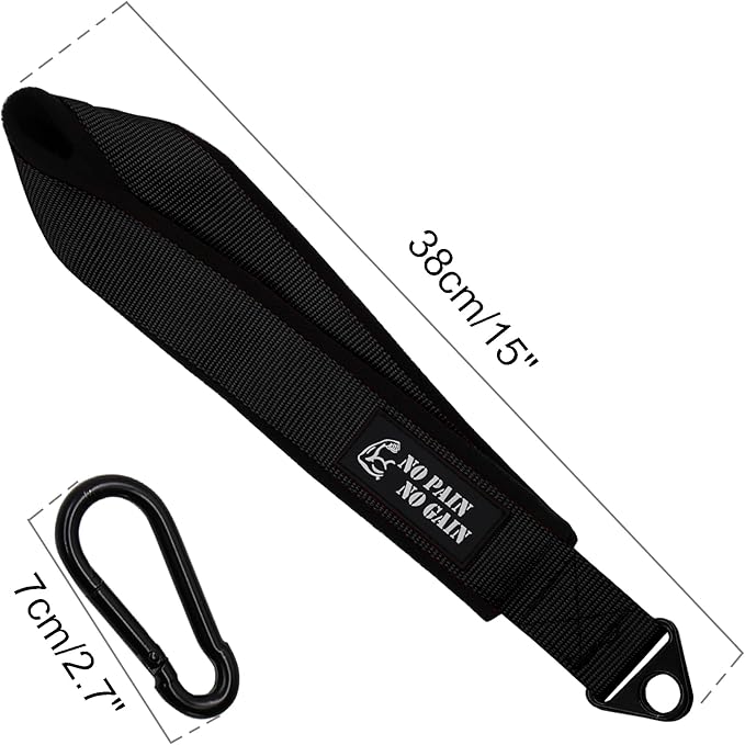 Arm Wrestling Training Strap Belt Hand Grip Arm Finger Forearm Exerciser Strengthener for Cable Machine and Free Weight