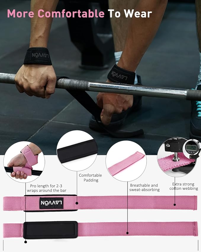 7Pcs-Barbell Pad Set for Hip Thrust - Squat Pad, Bench Press Workout Foam Weight Lifting Bar Cushion,Gym Accessories for Women with Bar Bad,with Gym Ankle Straps,Hip Resistance Bands,Lifting Strap