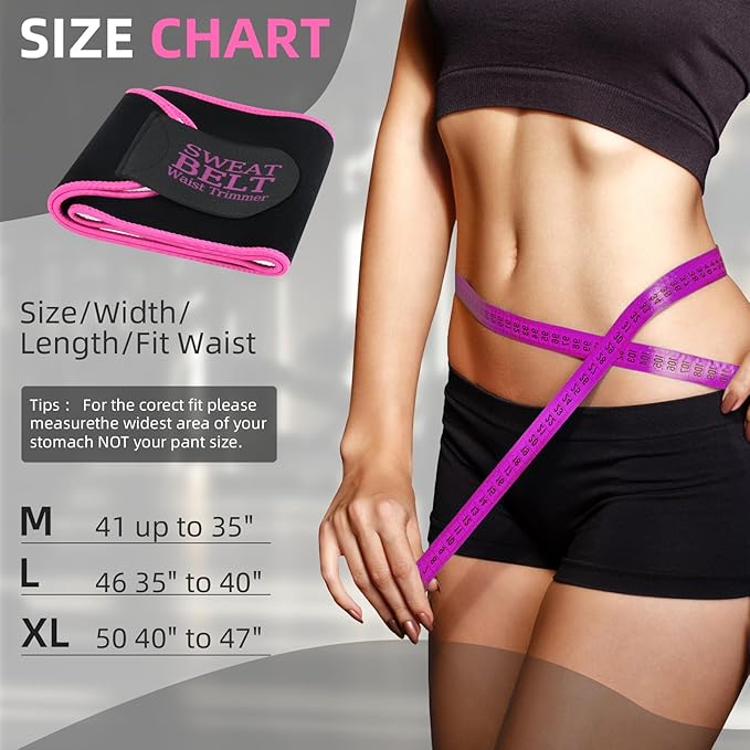 Lisacool Waist Trainer for Women Lower Belly Fat,Waist Sweat Band for Women,Belly Band Sweat Belt,Stomach Wrap,Body Shaper