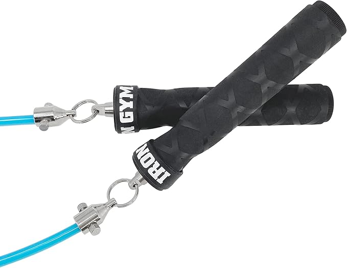 Iron Gym Pull-Up Bar - Total Upper Body Workout Bar for Doorway, Adjustable Width Locking, No Screws Portable Door Frame Horizontal Chin-up Bar, Fitness Exercise