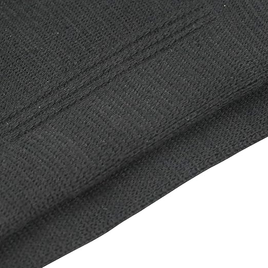 Luwint Soft Knitted Kids Knee Brace - Children Patella Brace Support for Soccer, Volleyball, Basketball, Outdoor Sports, 1 Pair Black