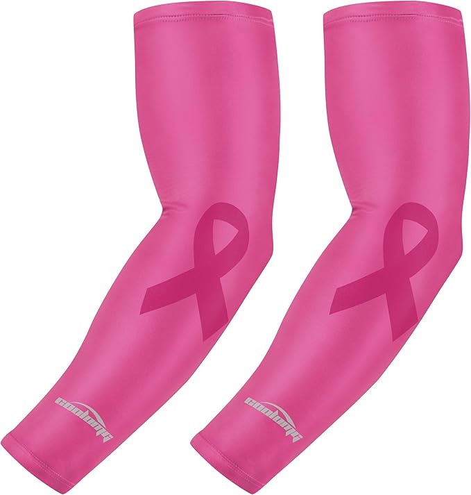 COOLOMG Basketball Compression Arm Sleeves for Baseball Football Volleyball Sports Youth Kids Adult