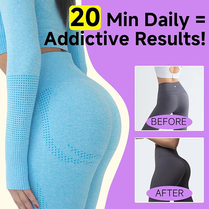 Resistance Bands, Fabric Workout Bands for Women & Men, Cloth Booty Resistance Loop Bands, Thick Squat Bands for Home Fitness, Gym, Yoga, Pilates for Butt Legs Thigh Hip Glute