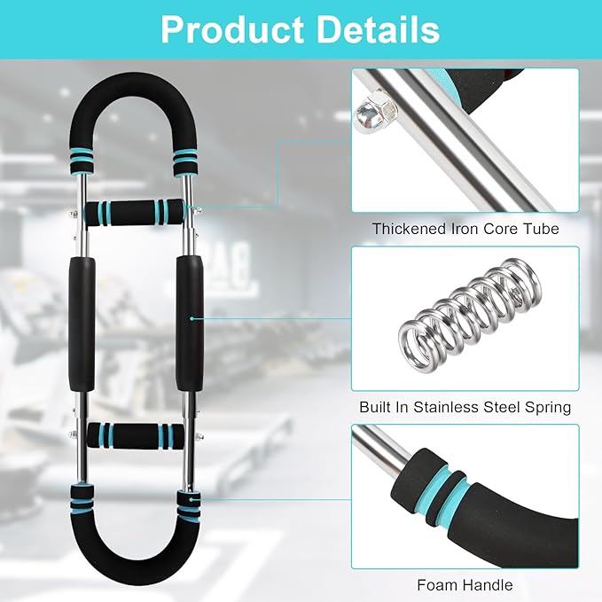 2026 Pro Twister Arm Trainer Adjustable Chest Workout Equipment Arm Trainer for Men and Women Shaker Twister Arm Trainer Chest Clip Muscle Arm Workout at Home Equipment