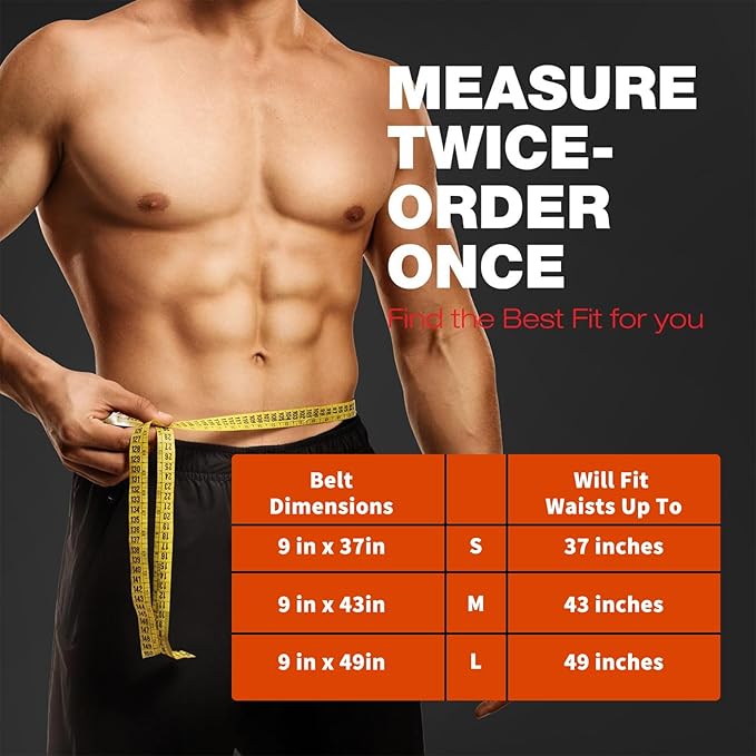 AMZBOSS Waist Trainer for Women & Men, Waist Sweat Band, Belly Band Sweat Belt, Stomach Wrap, Body Shaper Belt