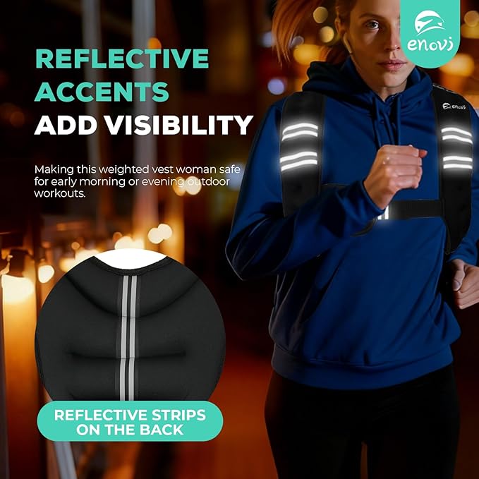EasyGo Weighted Vest Woman, 8lb/10lb/12lb, Weighted Vest for Women