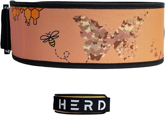 Weightlifting Belt, Workout Belt for Bodybuilding, Powerlifting, Olympic Lifting, Cross Training | Ideal for Squats, Deadlifts, and Barbell Exercises with Metal Buckle | Exceptional Back and Core Support