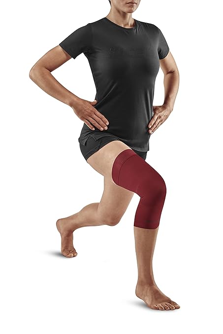 CEP Light Support Knee Sleeve, Red, Unisex, XS